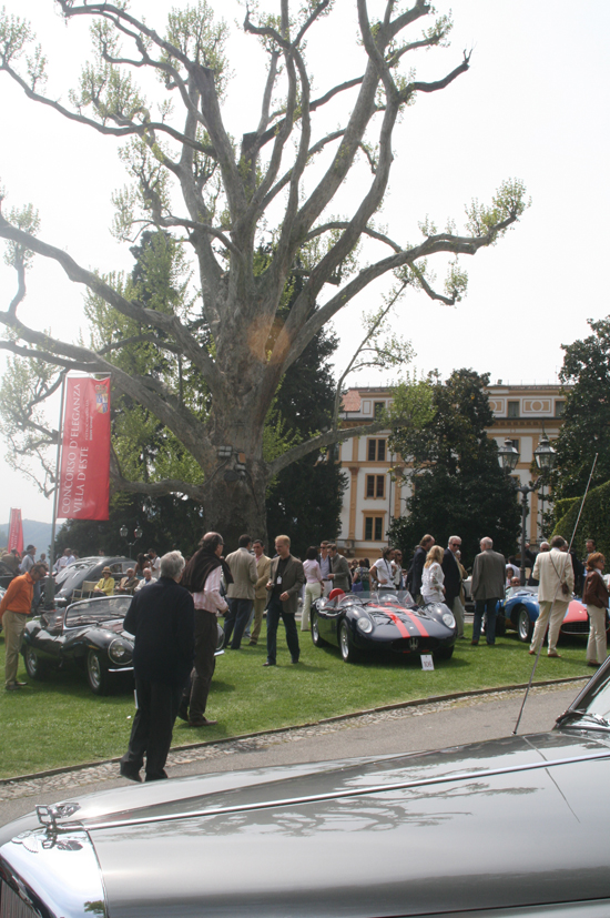 Milano bezoekt Concorsa d'Eleganza Villa d'Este