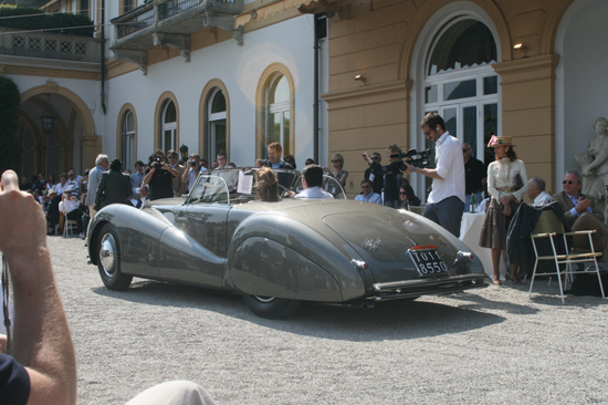 Milano bezoekt Concorsa d'Eleganza Villa d'Este